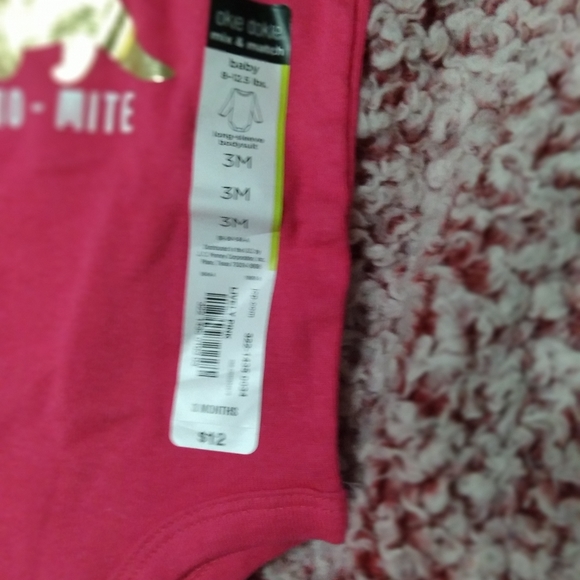 Okie Dokie long sleeve onesie - Picture 2 of 2